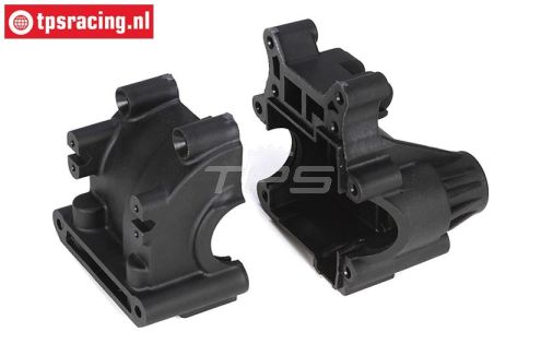 LOSB2542 Diff-behuizing achter LOSI 5T-BWS-TLR, set
