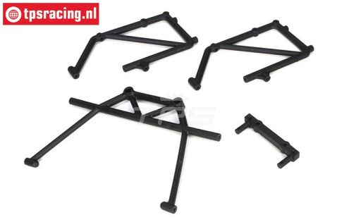 LOSB2580 LOSI 5IVE-T Rol kooi deel achter, Set