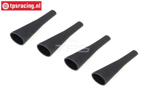 LOSB2857 Schokdemper hoes LOSI 5T-BWS-TLR, 4 st.