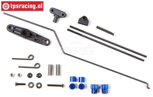 LOSB5901 Gas en rem stang LOSI 5T-BWS, Set