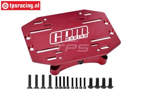 5T3/051-R LOSI 5T-E Aluminium ESC houder Rood, Set