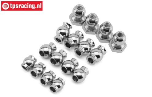 LOS-3646 LOSI 5IVE-T Stalen gewricht kogels, set