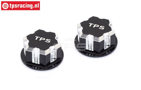 TPS0292/08 Wielmnoer Zwart 24 mm, 2 St.