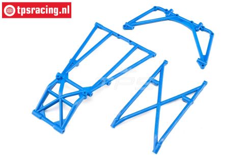 LOS241049 Rol kooi delen achter blauw LMT Truck, Set