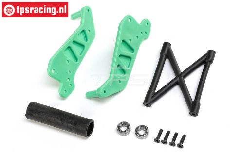 LOS241029 Wheelie bar Groen LMT Truck, Set