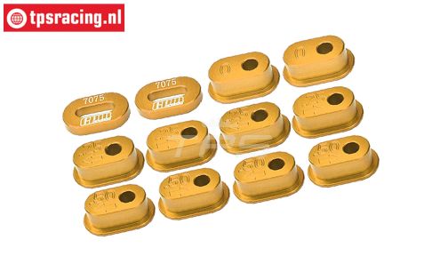 MX010-GD PROMOTO Alu-Ketting spanner goud, set