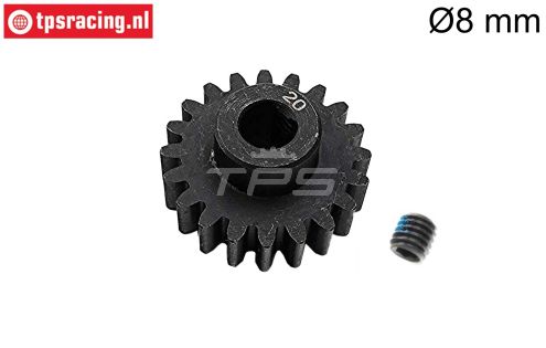 LOS-3743 LOSI 5IVE-T Stalen tandwiel 20T-Ø8 mm, 1 st.