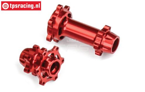 LOS362005 PROMOTO Alu wiel as Rood, set