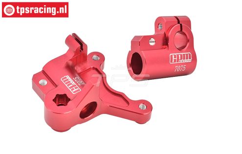 MX056-R PROMOTO Alu-voor as houder Rood, Set