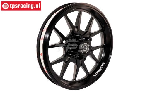 VITACFR-BK VITAVON Promoto CNC velg voor Zwart, 1 st.