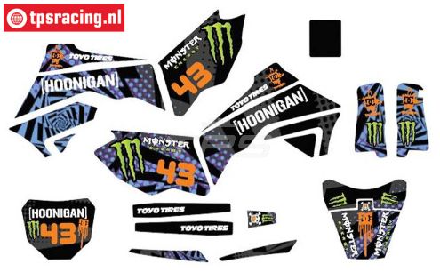 CS0980/54 PROMOTO stickers Ken Block Edition, set