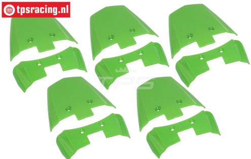 LOS-3266 PROMOTO Spatbord achter Groen, Set