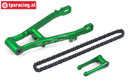 MX3057-G PROMOTO Alu achter vork Groen XL, Set