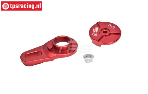 MX025TSH-R PROMOTO Alu-Servo-Saver 25T rood, set