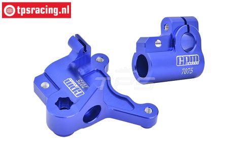 MX056-B PROMOTO Alu-voor as houder Blauw, Set