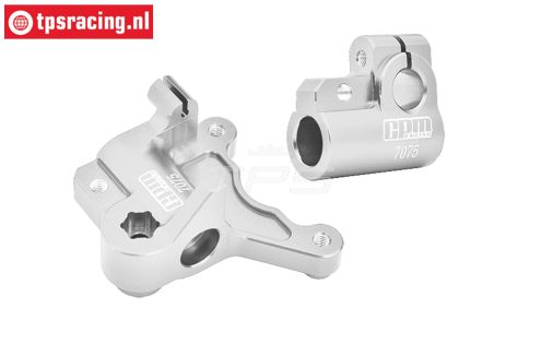 MX056-S PROMOTO Alu-voor as houder Zilver, Set
