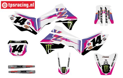 CS0980/30 PROMOTO stickers Yamaha YZ, set