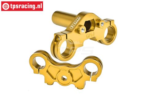 MX028-GD PROMOTO Alu-Stuurplaat Goud, Set