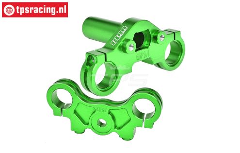 MX028-G PROMOTO Alu-Stuurplaat Groen, Set