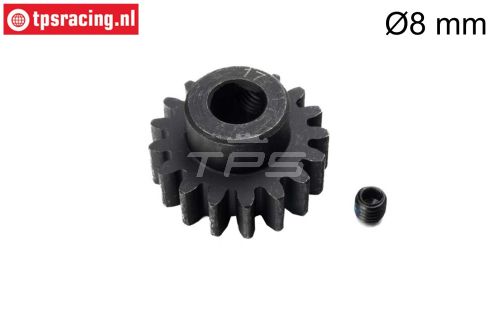 LOS-3729 LOSI 5IVE-T Stalen tandwiel 17T-Ø8 mm, 1 st.
