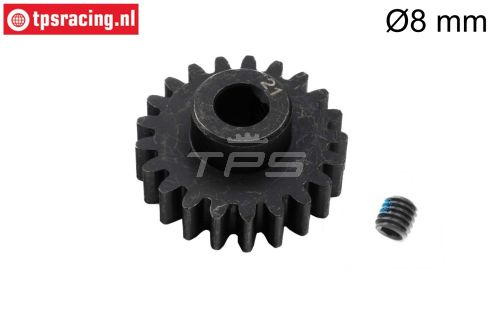 LOS-3744 LOSI 5IVE-T Stalen tandwiel 21T-Ø8 mm, 1 st.