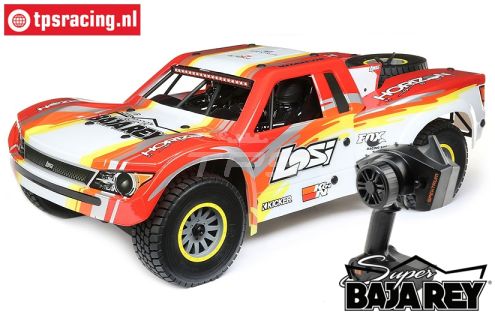 LOS05013T2 Super Baja Rey RTR, Rood