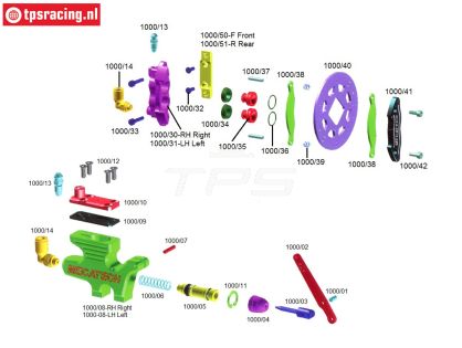 Bouwtekening Mecatech M1000