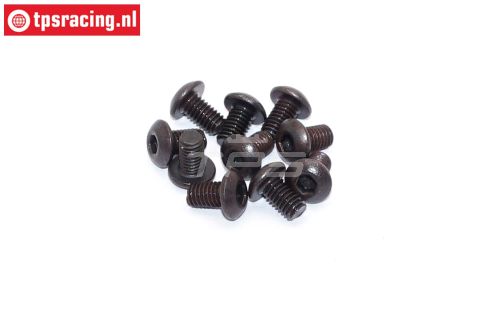 NRPC041 N-R-P Powergrip RVS afdekplaat schroef, 10 st.