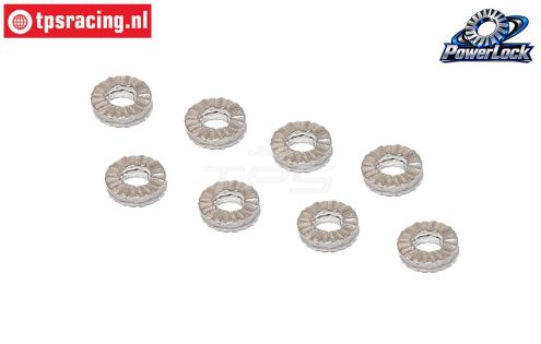 TPS1470/03 PowerLock borgring Ø3-H2 mm, 8 st.