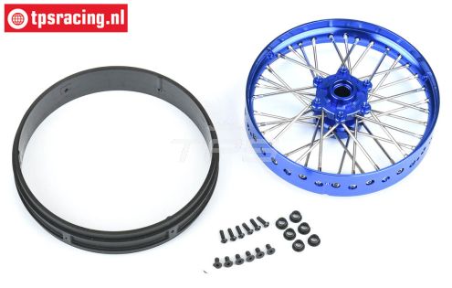 PRO283600T1 Pro-Spec V2 alu voor velg blauw/blauw, set