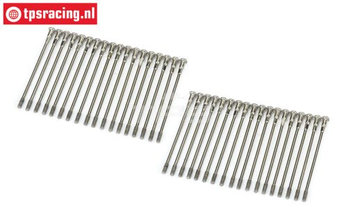 PRO283701 Pro-Spec achter spaken, 36 st.