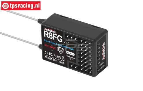 RADIOLINK R8FG V1.0 2.4 Gig. ontvanger, 1 st.