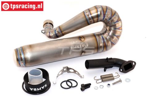 SAM1300 Samba Titanium FG F1 Tuning uitlaat, set