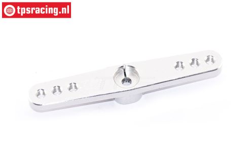 TPS0820/02 Aluminium Servo hevel 25T-L62 mm Zilver, 1 st.