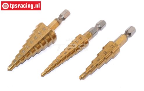 TPS0245 Stappenboor HSS-Titanium 2-20 mm, Set