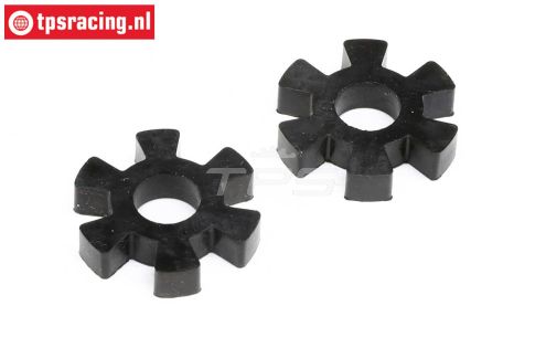 LOS242045 Aandrijving Demping rubbers M LMT Truck, 2 st.