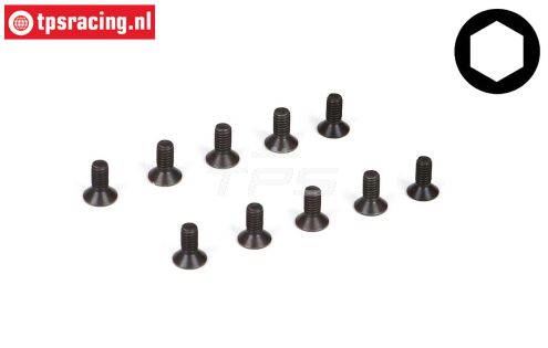 TLR5964 Inbus verzonken kop M3-L16 mm, 10 st.