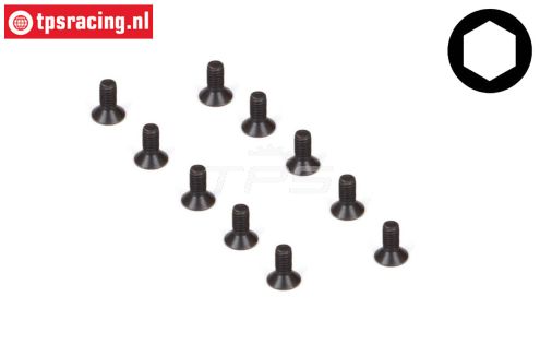 TLR245010 TLR Inbus verzonken M4-L10 mm, 10 st.