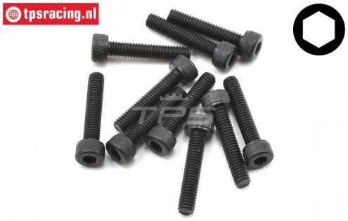 TLR255011 TLR Inbus Normale kop M4-L20 mm, 10 st.
