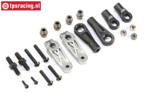 TLR351007 Dubbele stuurverbinding 5B-5T, Set