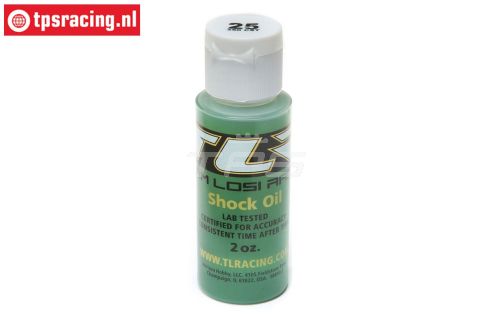TLR74004 TLR Siliconen olie 25W-250CST 50 ml, 1 st.
