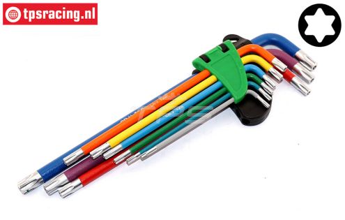 TPS2020/20 Torx Sleutel set T10~T50 mm, 9 st.