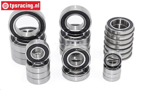 TPS9500 Kogellager set LOSI 5T-TLR-BWS, 24 st.
