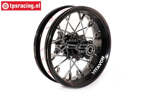 VITASRR-BK VITAVON Promoto Spaak velg achter Zwart, 1 st.