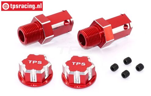 TPS0292/02 Wiel adapter Rood 24 mm, 2 St.