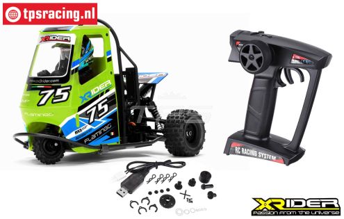XR83001-03 X-Rider Flamingo Tricycle RTR Groen, Set