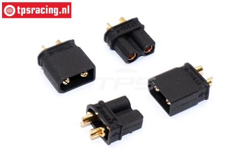 TPS087/30 AMASS XT30 Gold stekker Ø2,0 mm, 4 st.