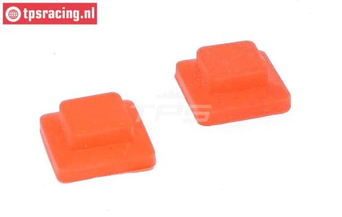 FG7340/09 Siliconen motor stopknop hoes, 2 st.