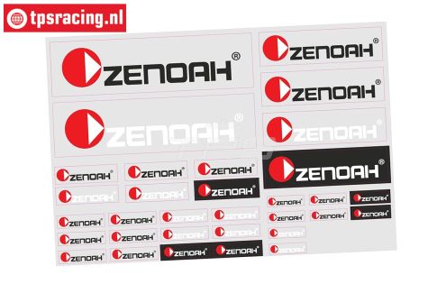 ZN8000 Powered by Zenoah Stickers, 1 st.