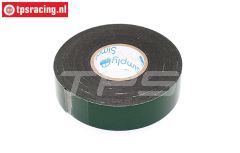 TPS00255 HQ Dubbelzijdig tape B25 mm - L5 mtr, 1 st.